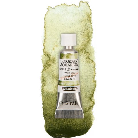 Schmincke Watercolor Horadam Super Granulation Tube 5 ml, forest olive (941)