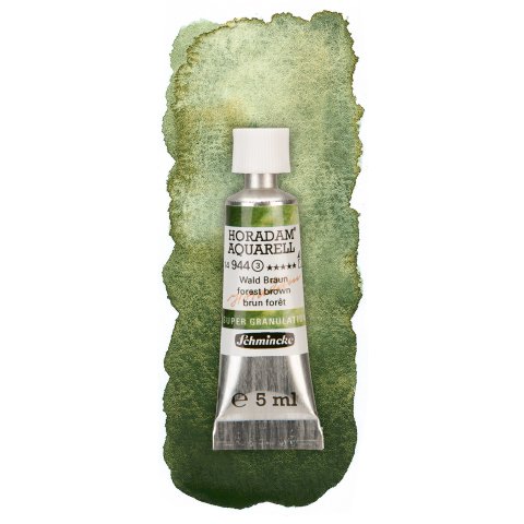 Schmincke Acquerello Horadam Super Granulazione Tubo 5 ml, marrone foresta (944)