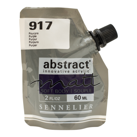 Sennelier acrylic paint Abstract matte Soft Pack 60 ml, Purple (917)