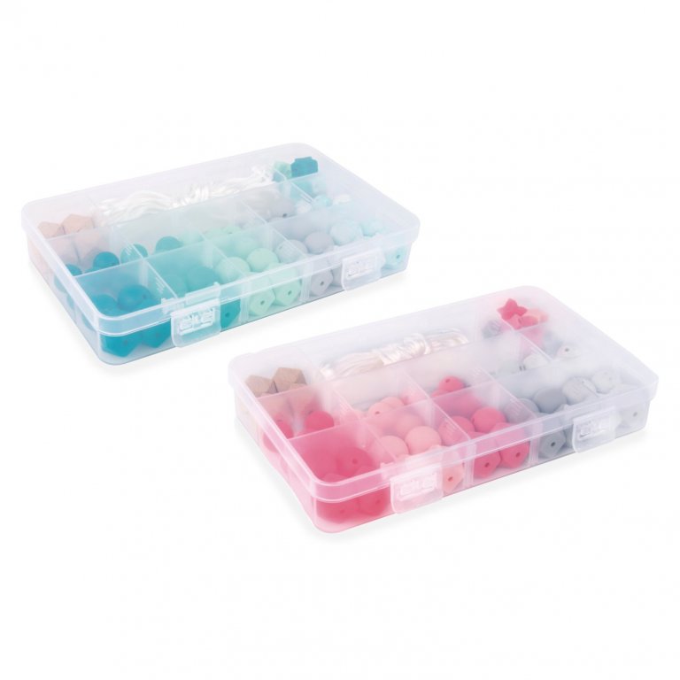 Caja de cuentas de silicona