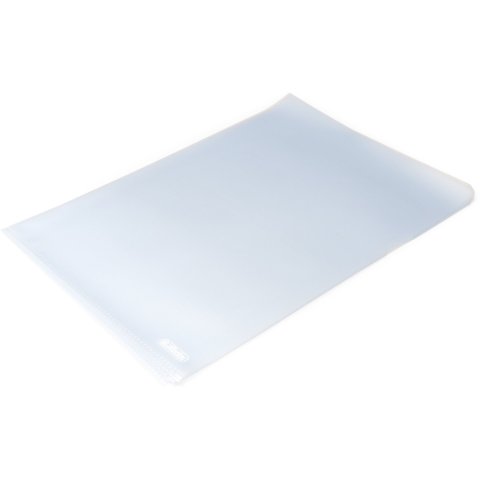 Herlitz transparent sleeves, PP for DIN A4, grained, 105 µm, colourless, 100 pcs.