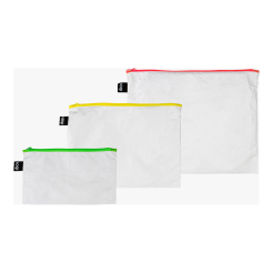 Loqi Reißverschlussbeutel Zip Pockets Tyvek