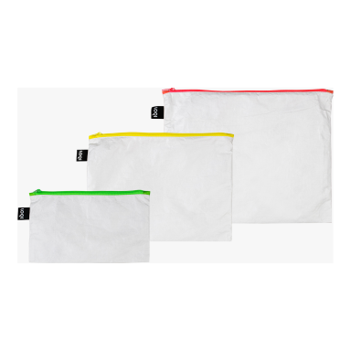 Zipper storage pouch top