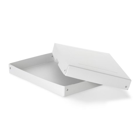 Archivierungsschachtel PureBox Pro, genietet 42 x 242 x 322 mm f. DIN A4, konservatorisch, weiß