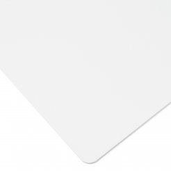 Farbmuster Gestelle DIN A6 Weiß, RAL 9016, matt, Feinstruktur