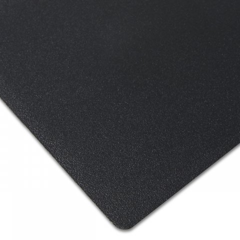 Color sample racks DIN A6 Graphite black, RAL 9011, pearled (fine structure)