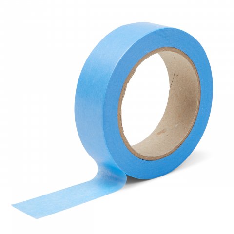 Washi Papierklebeband Masking Tape, Reispapier b = 30 mm, l = 50 m, blau