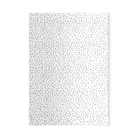 Karte Design Fabrik gift wrap paper 50 x 70 cm, Adrift Black