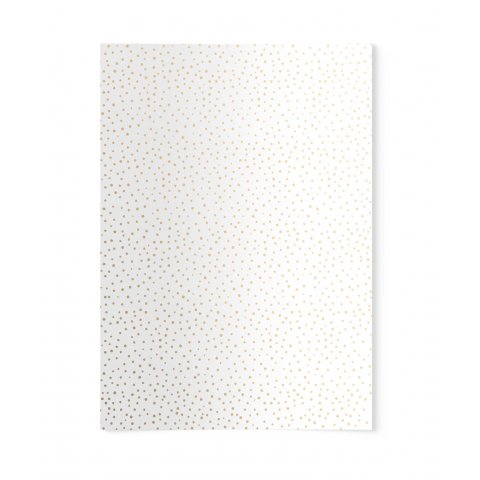 Karte Design Fabrik gift wrap paper 50 x 70 cm, Adrift Gold