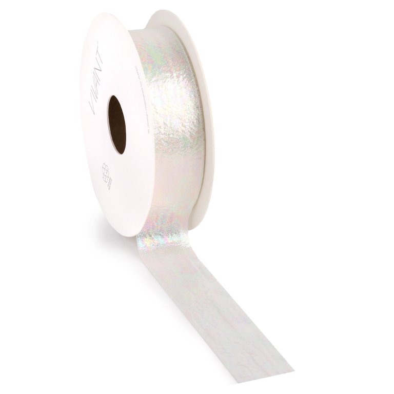 Gift ribbon Sereia iridescent transparent