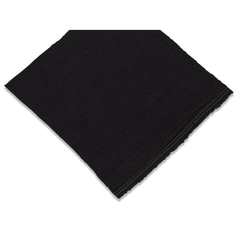 Washed linen, monochrome w = ca. 1390 mm, black (2155-69)