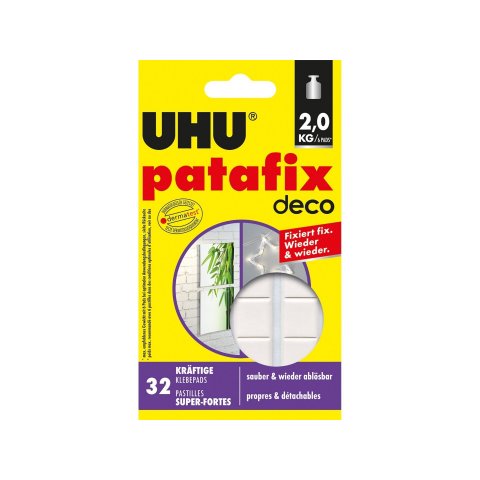 Buy Uhu Patafix Deco adhesive pads online at Modulor