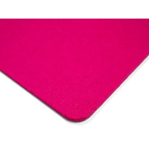 Filz Sitzauflage quadratisch quadratisch, runde Ecken, 330 x 330, pink