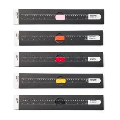 Pantone steel ruler