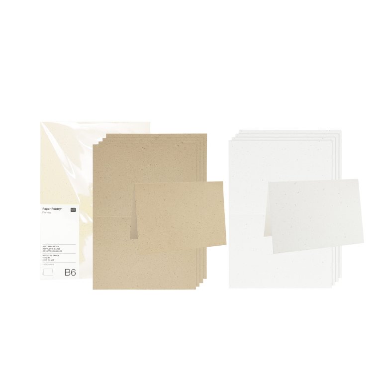 Paper Poetry Renew DIN B6 Klappkarten
