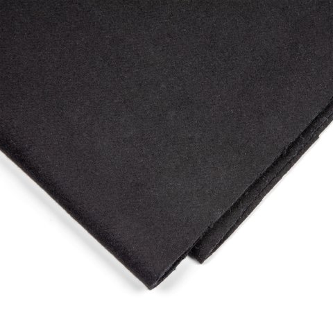 Stage masking fabric (molton), flame retardent ca. 340 g/m², w = ca. 3000 mm, black