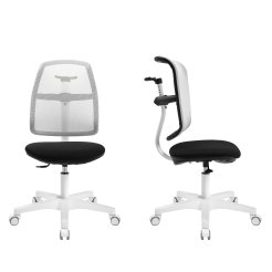 Modulor children chair with mesh backrest