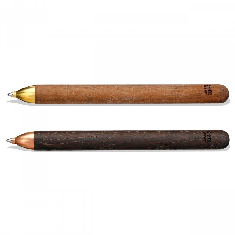 e+m penna a sfera in legno Club