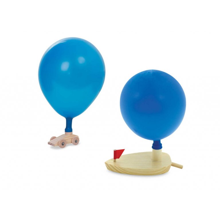 Wooden Balloon car