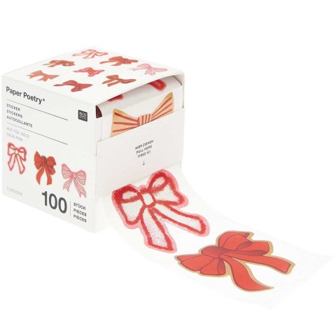 Sticker pack, roll Ø 50 mm, 100 pieces, grinding