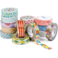 Mt 1P Deco Washi tape estampado