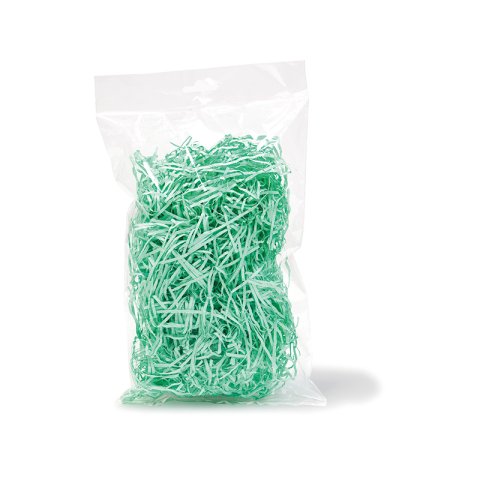 Carta decorativa di lana di carta Sacchetto PE 30 g, verde