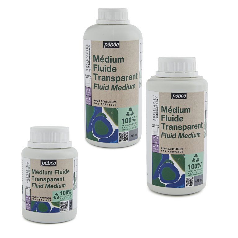 Pebeo Fluid- und Transparenzmedium Studio Green