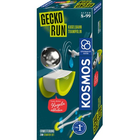 Pista de bolas Kosmos Gecko Run Trampolín extensible, a partir de 8 años