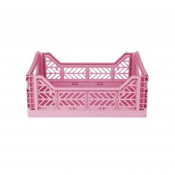 Aykasa folding box, midi 40 x 30 x 14 cm, PP, baby pink