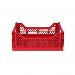 Aykasa folding box, midi 40 x 30 x 14 cm, PP, red