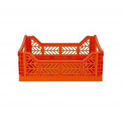 Caja plegable Aykasa, Midi 40 x 30 x 14 cm, PP, naranja