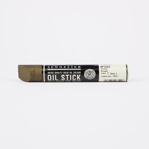 Sennelier solido solido olio vernice ad olio Stick olio Ø 20 mm, l = 130 mm, 38 ml, bronzo (022)