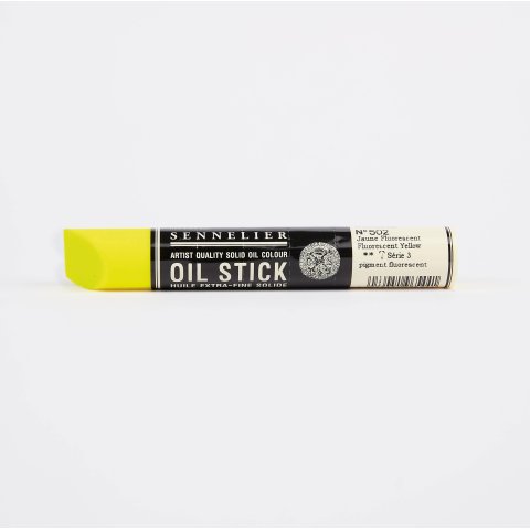Sennelier feste Ölfarbe Oil Stick Ø 20 mm, l = 130 mm, 38 ml, Fluo Gelb (502)