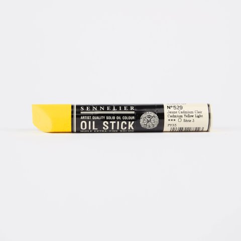 Sennelier solido solido olio vernice ad olio Stick olio Ø 20 mm, l=130 mm, 38 ml, giallo cadmio (529)