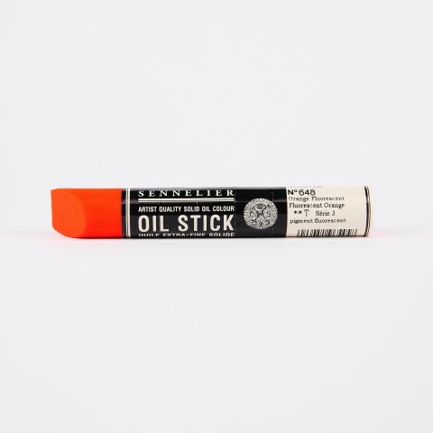 Sennelier feste Ölfarbe Oil Stick Ø 20 mm, l = 130 mm, 38 ml, Fluo Orange (648)