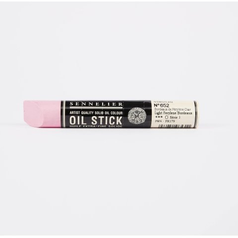 Sennelier Pintura al óleo sólida Oil Stick Ø20, l=130mm, 38ml, perileno Rojo burdeos claro (652)
