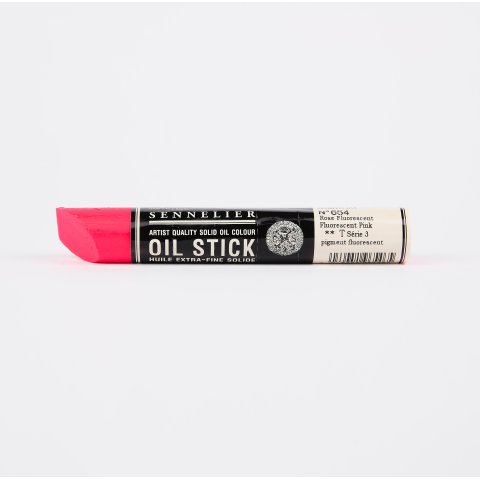 Sennelier feste Ölfarbe Oil Stick Ø 20 mm, l = 130 mm, 38 ml, Fluo Rosa (654)