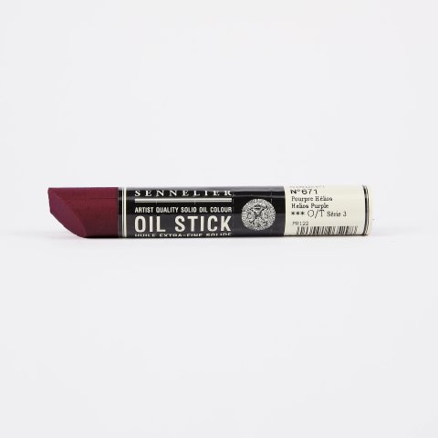 Sennelier Pintura al óleo sólida Oil Stick Ø 20 mm, l = 130 mm, 38 ml, heliopúrpura (671)
