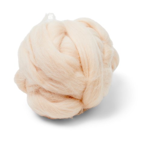 Chunky yarn 200 g, 100% merino wool, 10 m, peach