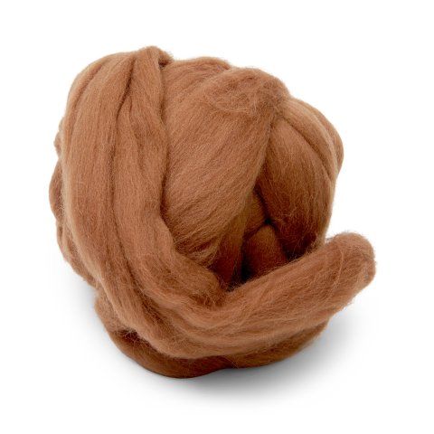 Chunky yarn 200 g, 100% merino wool, 10 m, toffee