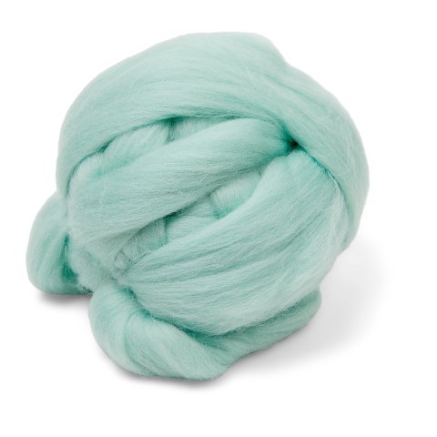 Chunky yarn 200 g, 100% merino wool, 10 m, sage