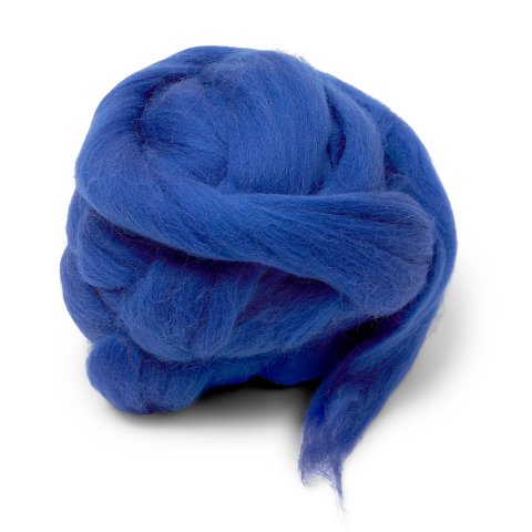 Hilo grueso 200 g, 100% lana merino, 10 m, azul real