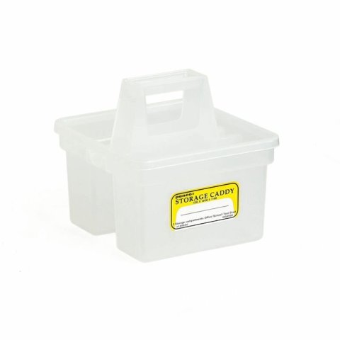 Penco tool box Storage Caddy, portable, small 12.9 x 12.5 x 11.5 cm, colorless