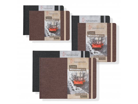 Hahnemühle Aquarellbuch Toned Watercolour Book