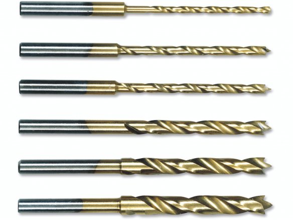 Proxxon HSS twist drill, set of 6