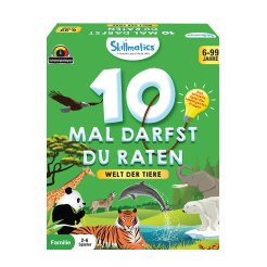 Kartenspiel, 10 Mal darfst du raten