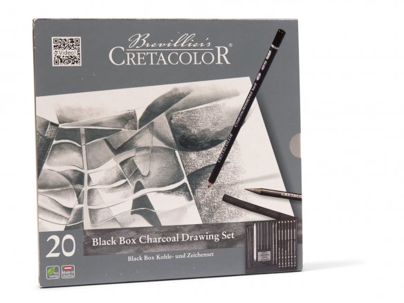 Acquistare Set Da Disegno E Carboncino Cretacolor Black Box Online Modulor