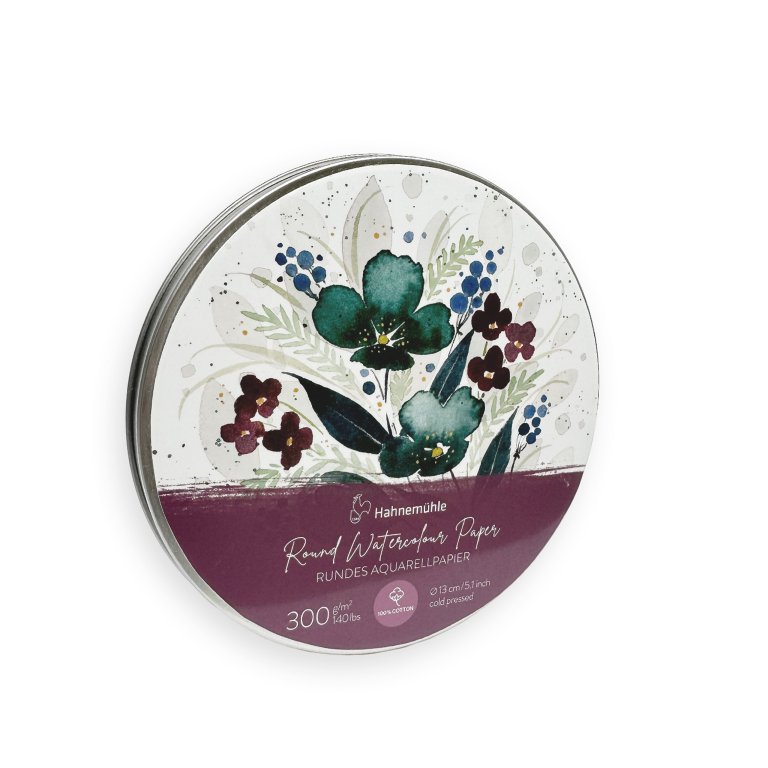 Hahnemühle Watercolor Cards Cotton round, 300 g/m²