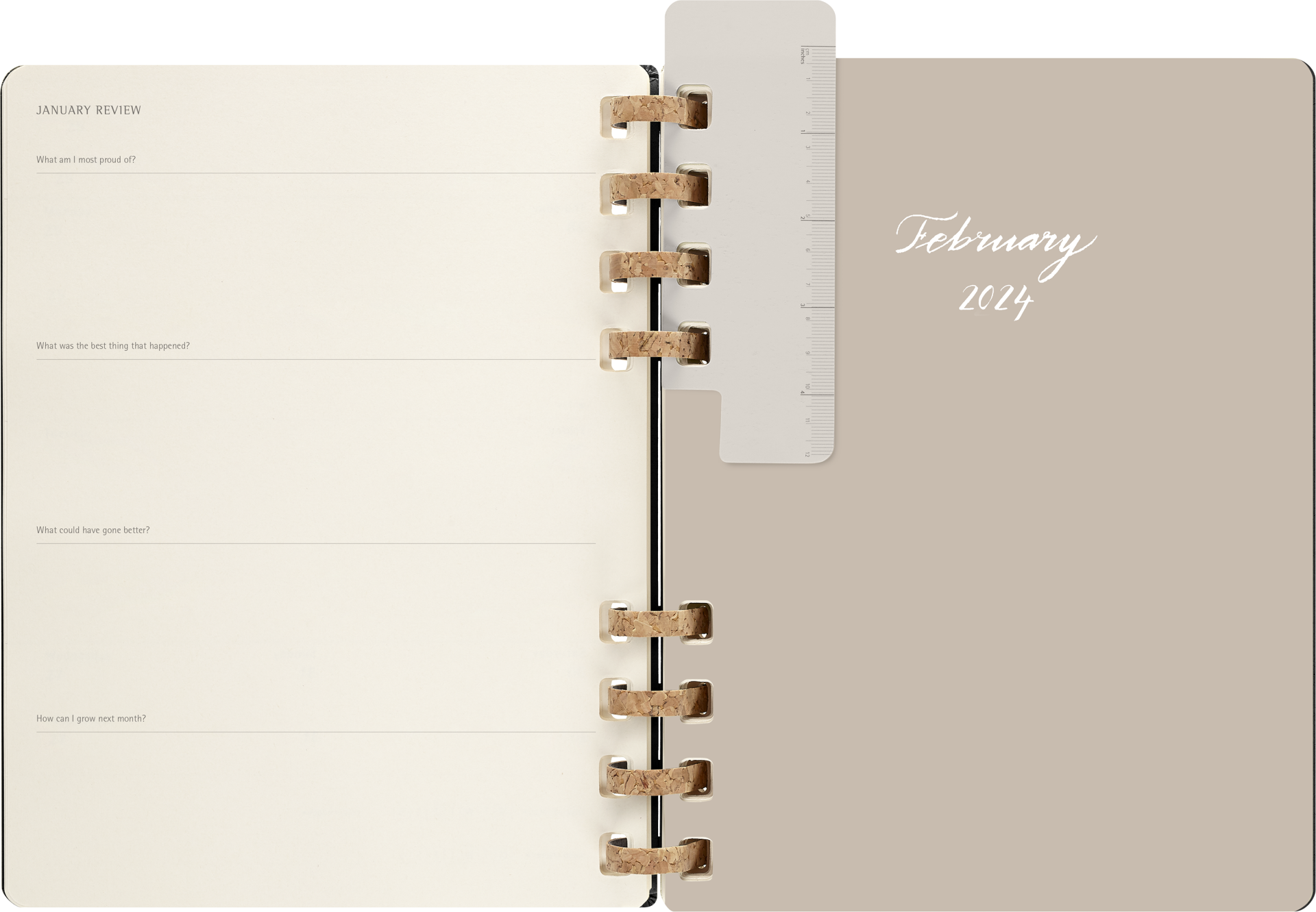 Moleskine 2024 Life Planner - 12 Month Spiral Weekly and Monthly