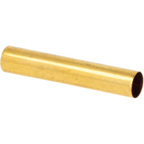 Macramé accessories Metal tube, ø 5 mm, l = 20 mm, 20 pieces, gold